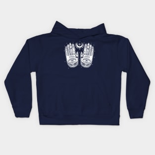 Bohemian Chic Magic Hands Kids Hoodie